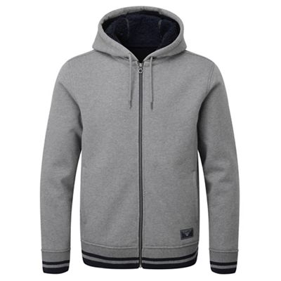 Tog 24 Dark grey ferguson sherpa fleece lined hoodie